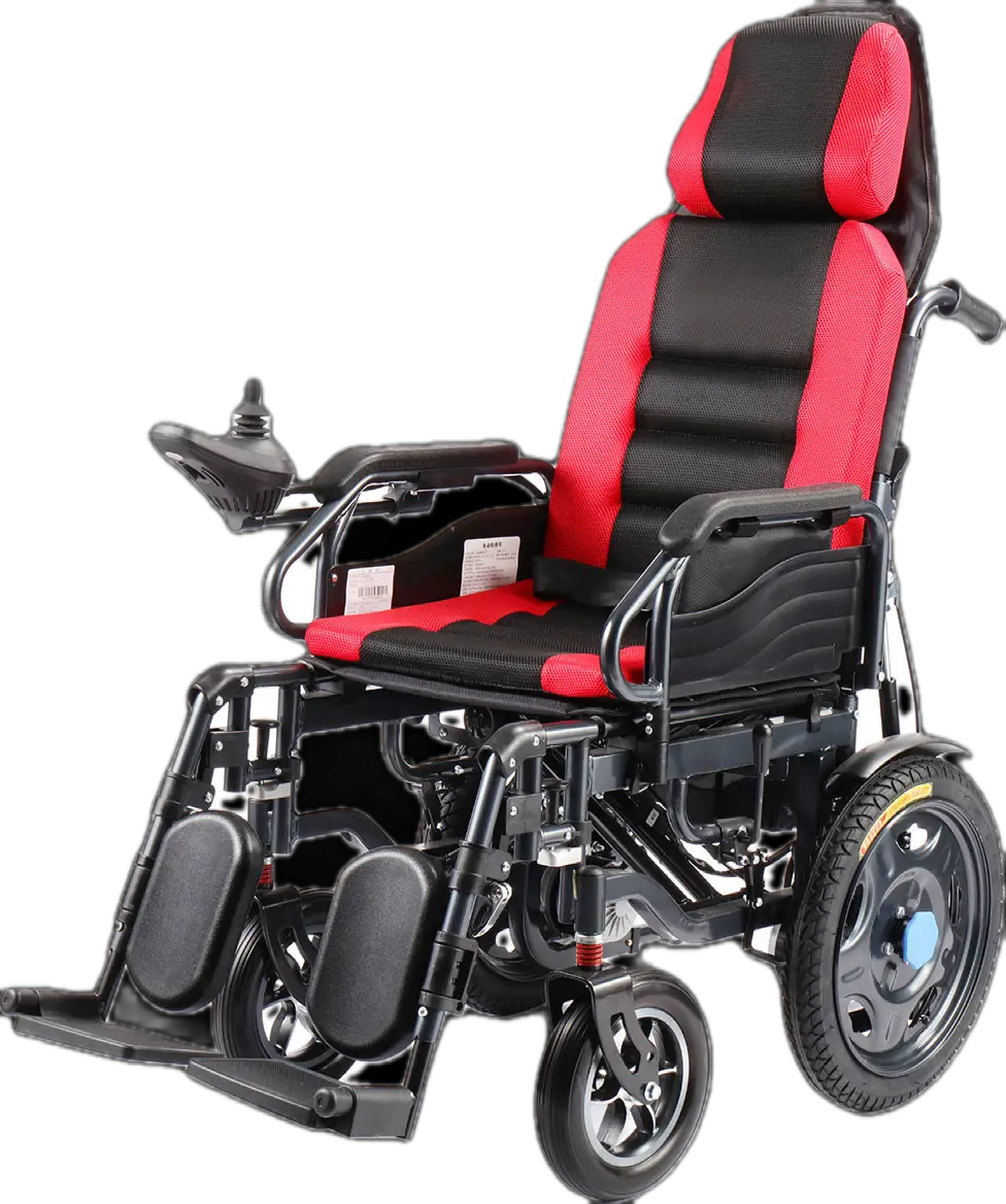 ویلچر برقی فولادی تاشو مدل Y-ES6004-B تایوانی دیاناوکس